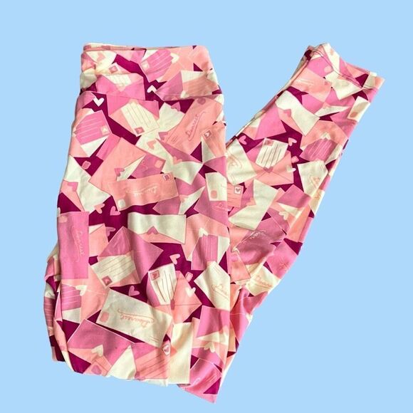 LuLaRoe 2 pairs of Leggings / one size / EUC - Picture 2 of 6